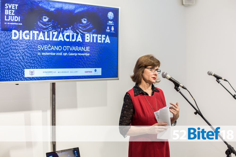 Opening of the exhibition BITEF DIGITIZATION – gallery "November"