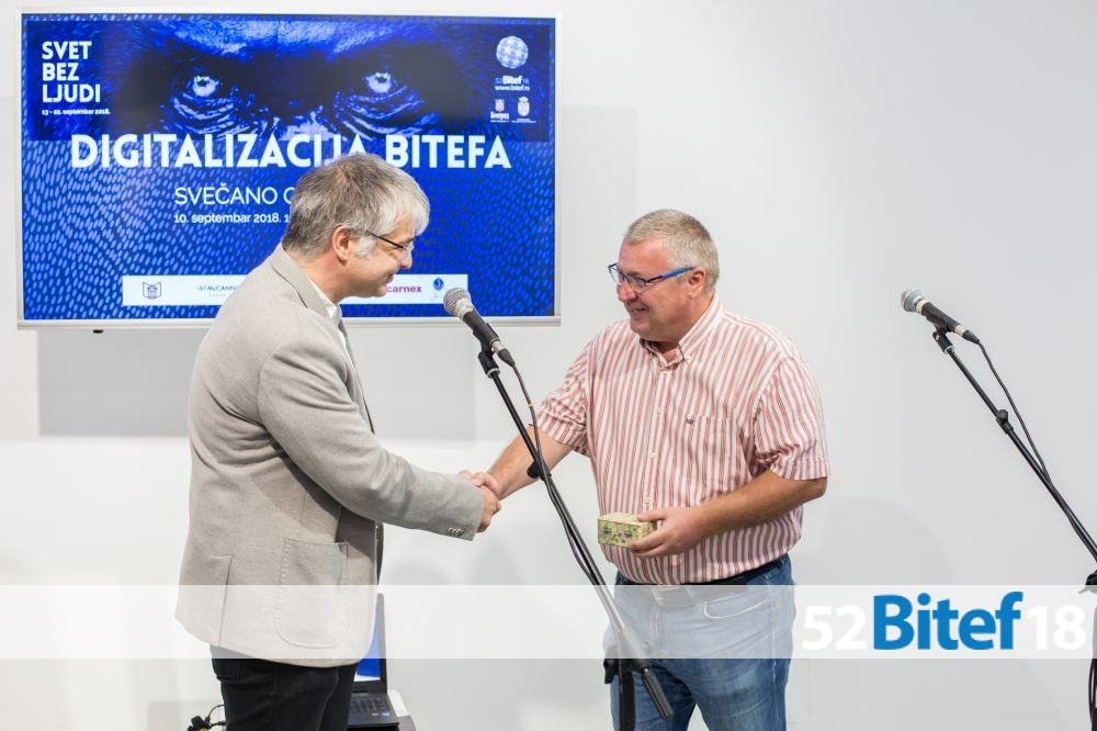 52Bitef18 // Opening of the exhibition BITEF Digitization